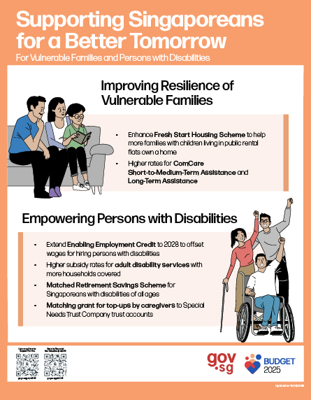 Support for Vulnerable Families and Persons with Disabilities