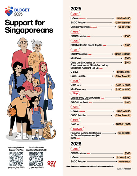 Support for Singaporeans